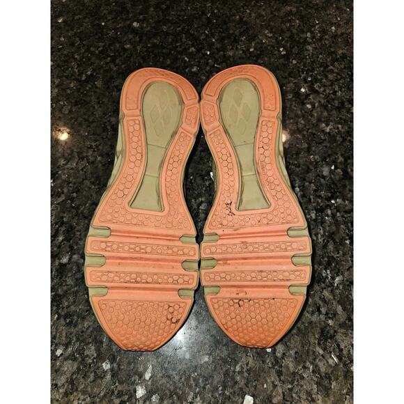 JUST SO SO Men’s Running Shoes Size 12 Khaki Orange Lightweight Sneakers - Picture 4 of 8